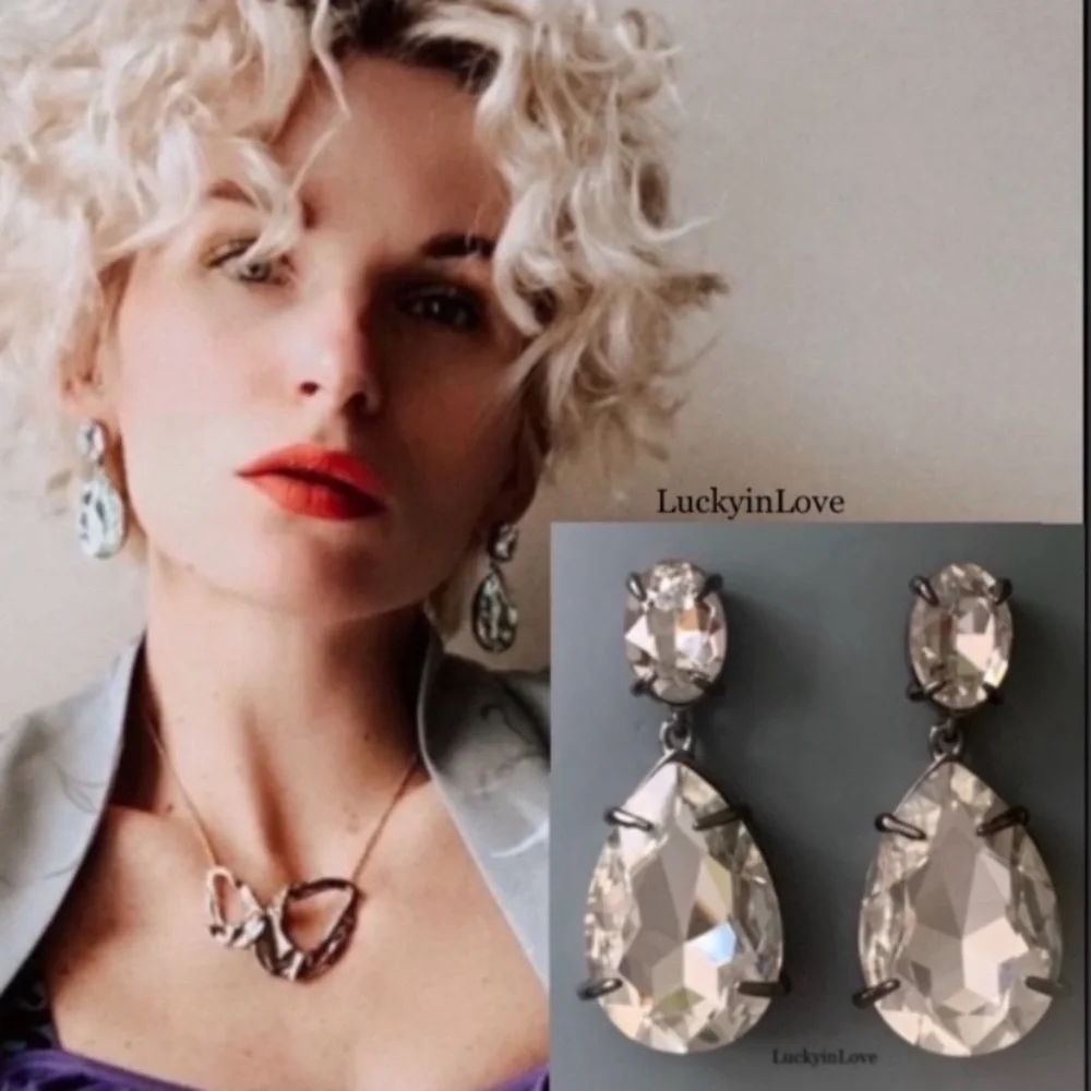 ALEXIS BITTAR • Retro Gold Collection Molten Liquid Crumpled Link Necklace